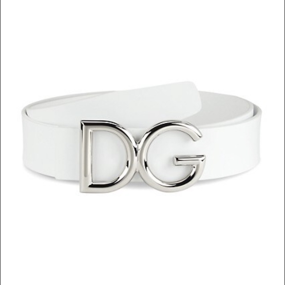 Authentic Dolce Gabbana Logo Belt
